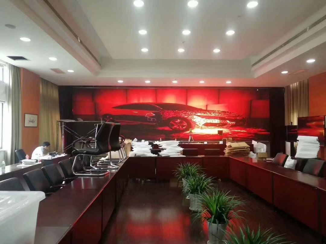 蘇州政法委P1.875小間距LED顯示屏完美點(diǎn)亮!