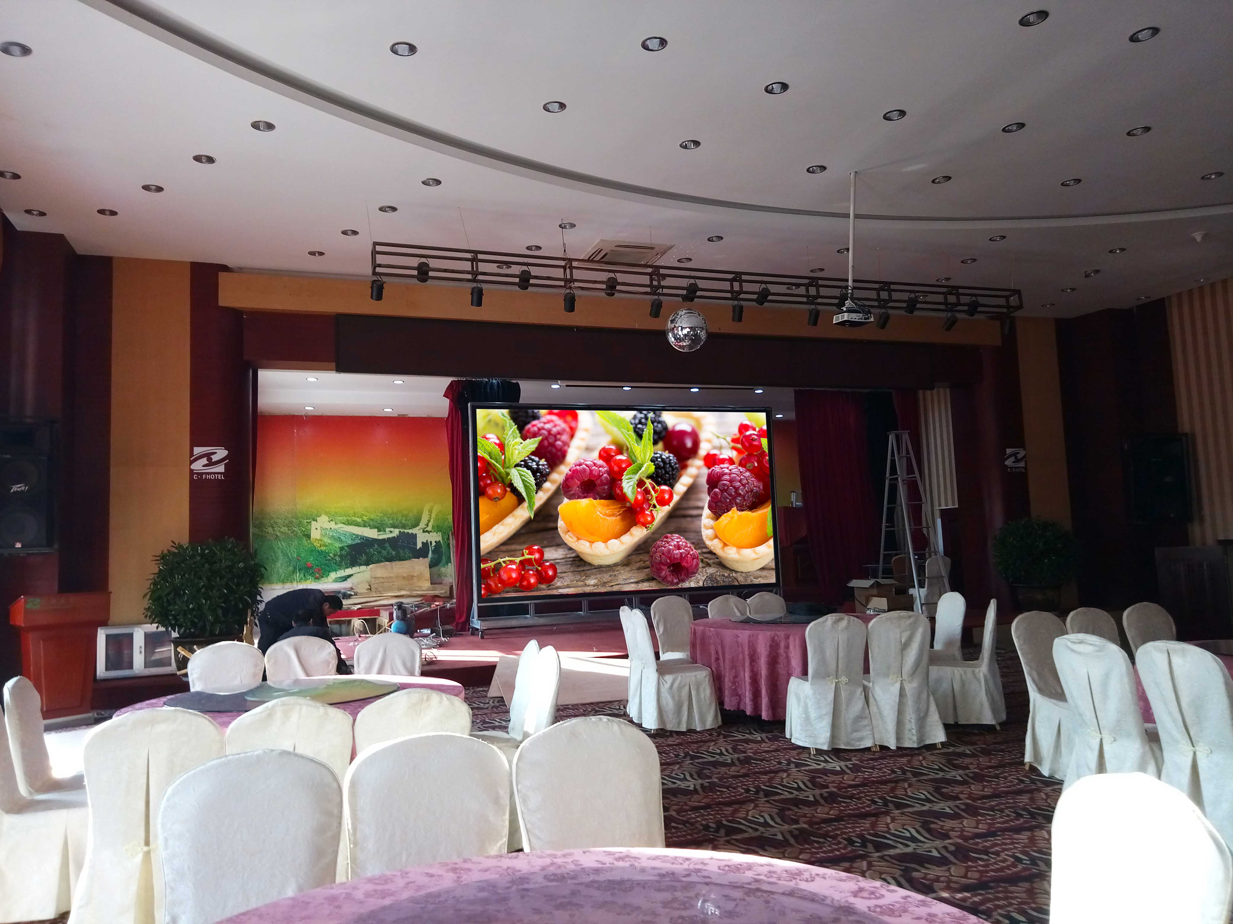 酒店LED電子顯示屏 酒店LED電子顯示屏