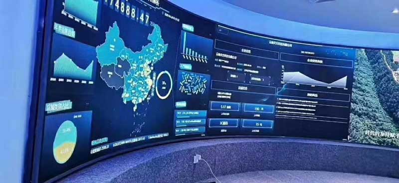 室內弧形<a href=http://m.aqlfk.com target=_blank class=infotextkey>led屏</a>