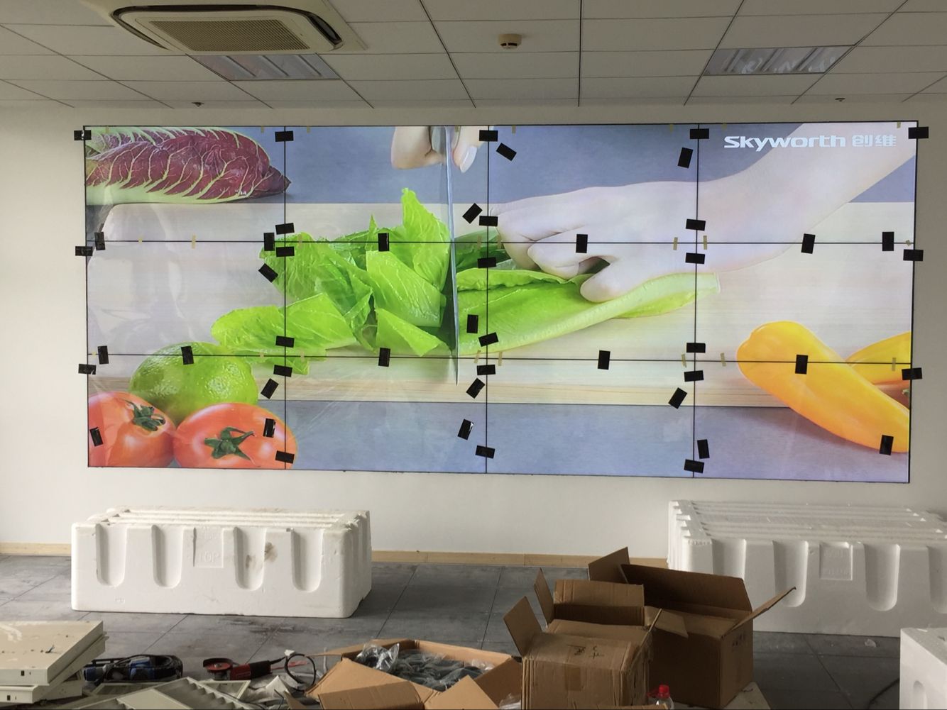 江蘇拼接屏55寸3.5mm液晶拼接屏圖片 江蘇拼接屏55寸3.5mm液晶拼接屏圖片