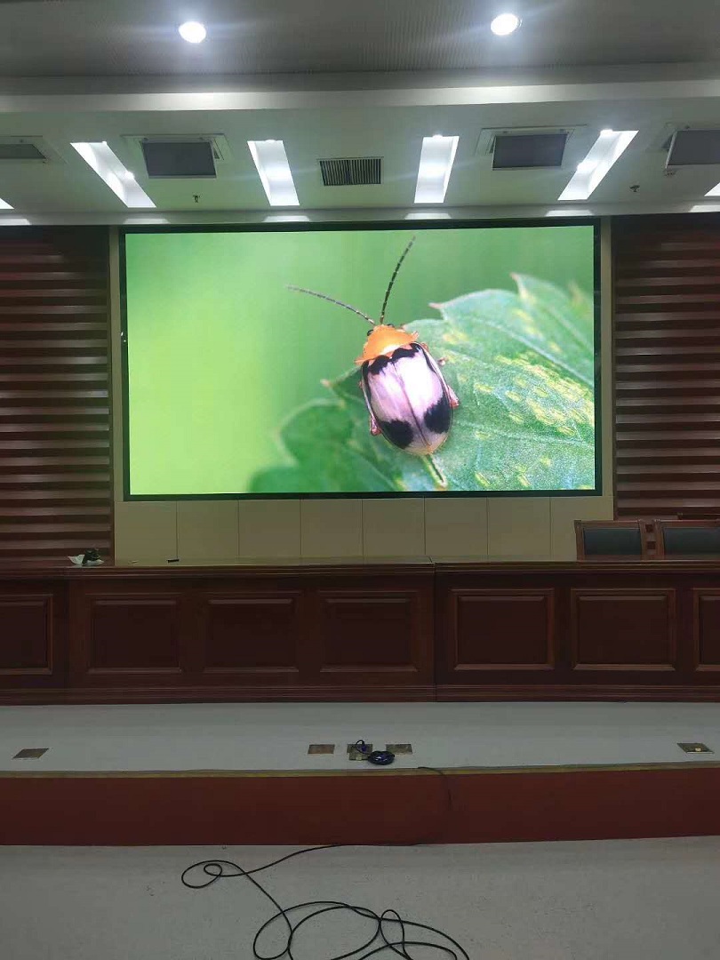 泰州市姜堰區區政府1.25小間距led顯示屏完美點亮!