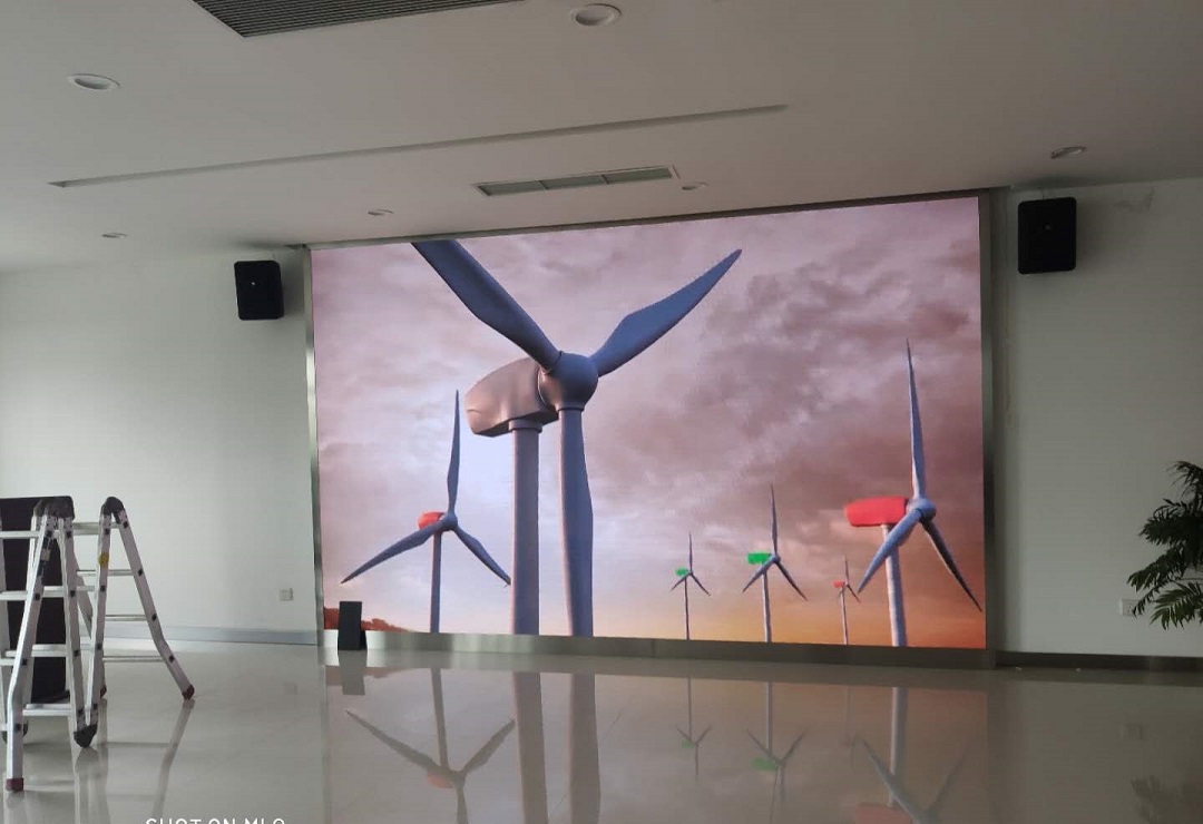 蘇州昆侖重型裝備制造有限公司P2.5高刷一塊完工!