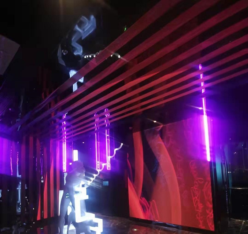 米樂星世界KTV酒吧南京江寧店LED顯示屏完美收工!